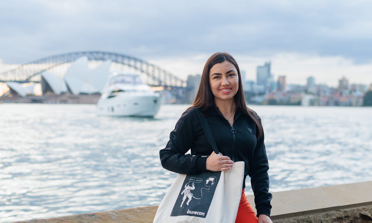 Juliana Fernandez is a Water Engineer who relocated from Columbia.