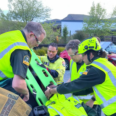 Stuart Hamilton has over 13 years' experience as a qualified Emergency Medical Technician, acting as a first responder following accidents and emergencies.