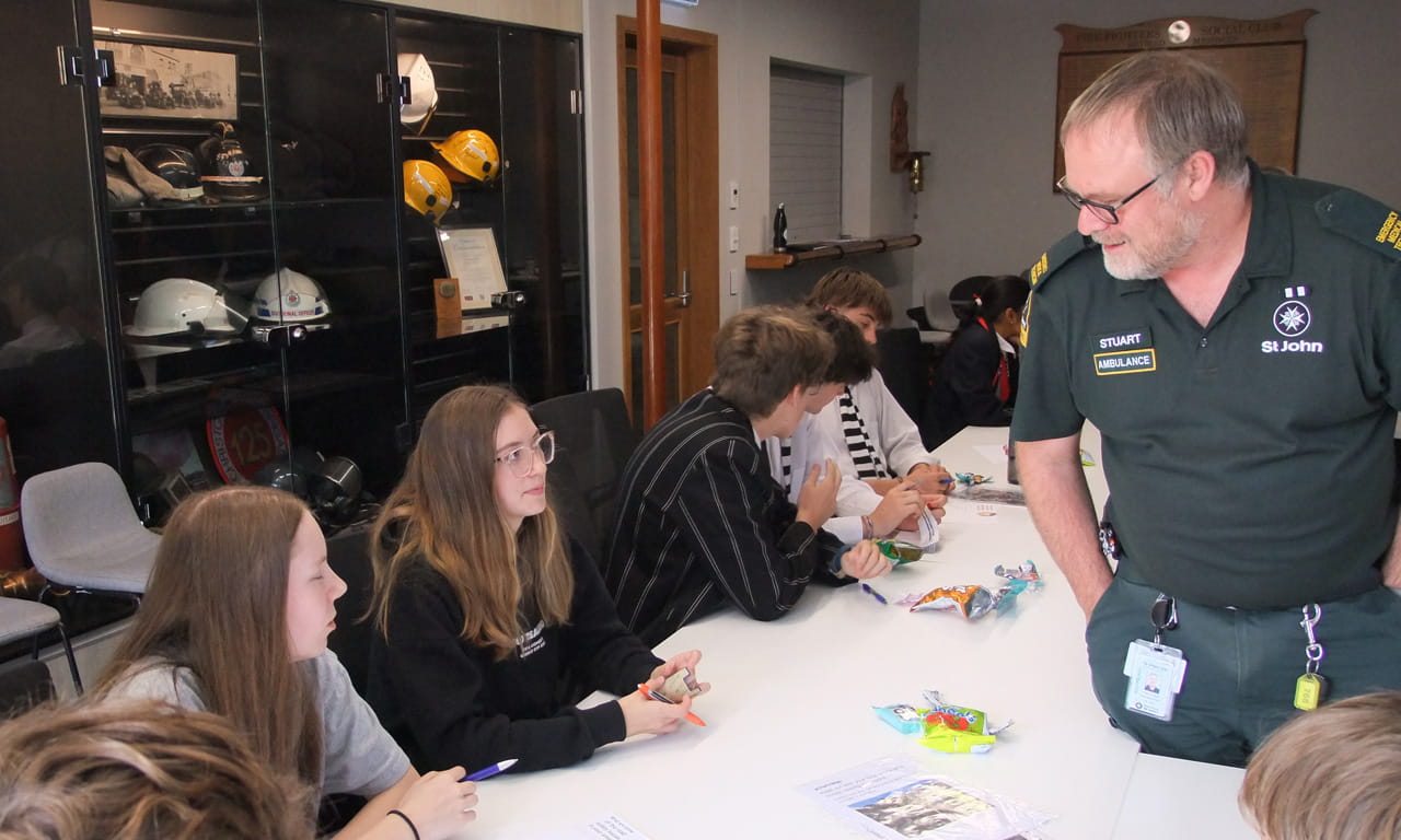 Stuart's emergency medical training has enhanced both his communication and problem-solving skills – teaching him to listen for ‘what people don’t say’ and improving his ability to convey complex information simply.