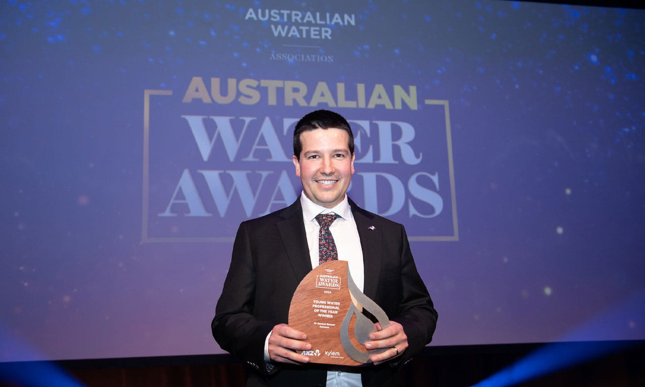 2024 Young Water Professional of the Year, Sam Skinner, reflects on forging a career in water