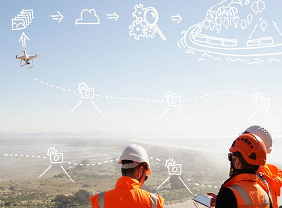 Capturing data using drones