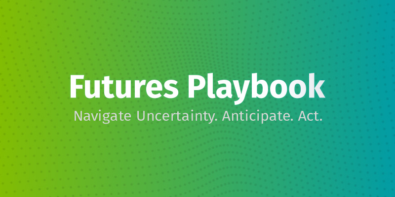 The Aurecon Futures Playbook is a set of plays, tools and processes, we use to explore and make sense of our potential futures.
