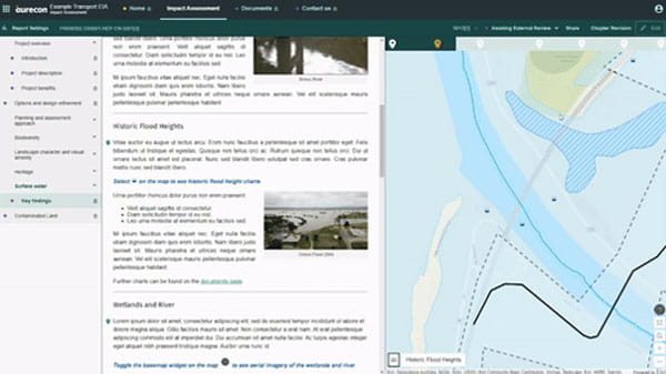 Aurecon Air, digital environmental reporting platform