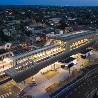 Rail and mass transit infrastructure expertise with Aurecon
