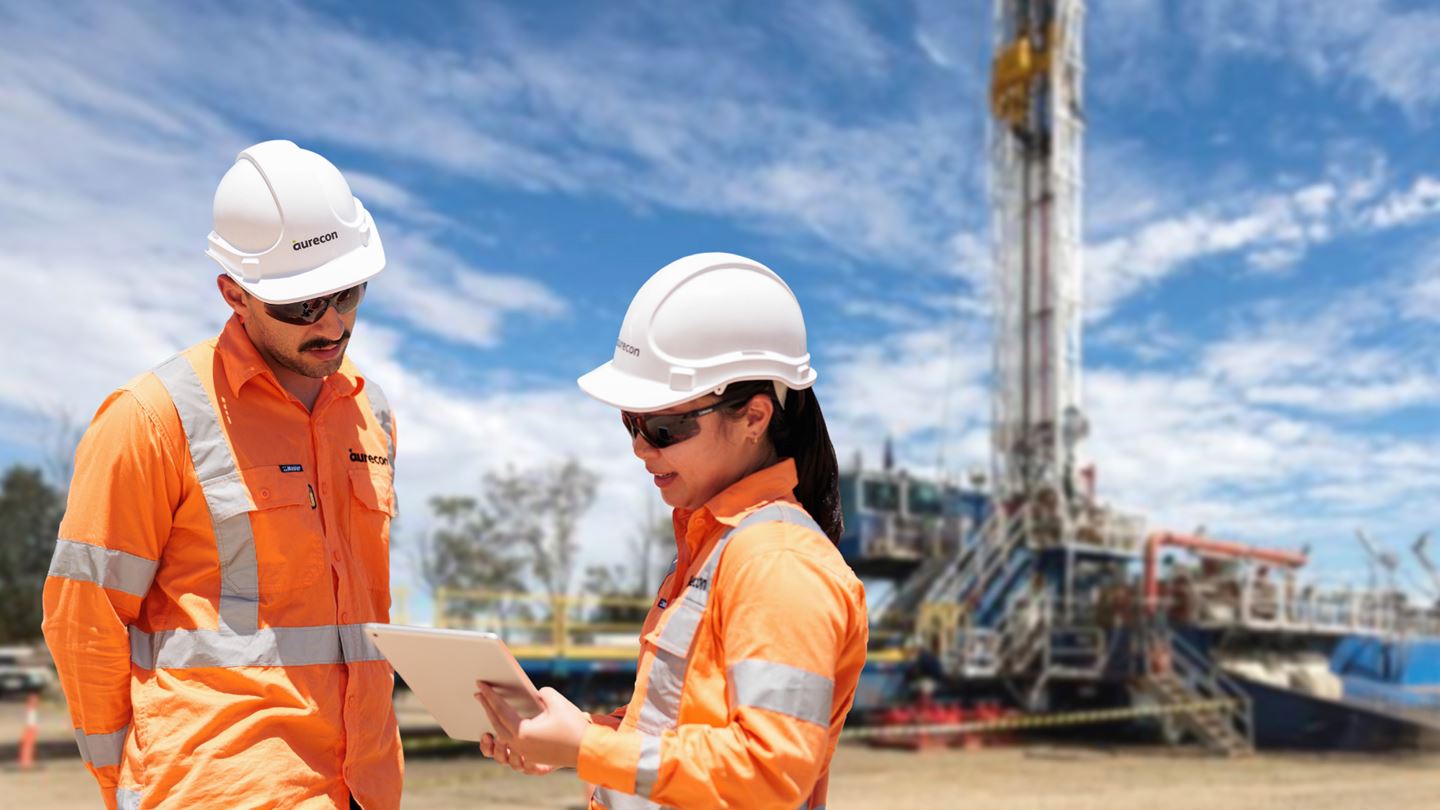 Aurecon engineers on site in Australia