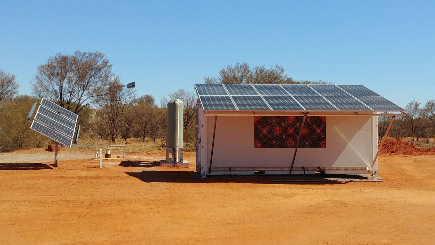 Project Gilghi is a sustainable hybrid off-grid containerised water treatment plant developed by Aurecon in partnership with Ampcontrol.