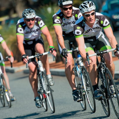 Aurecon cycling team.