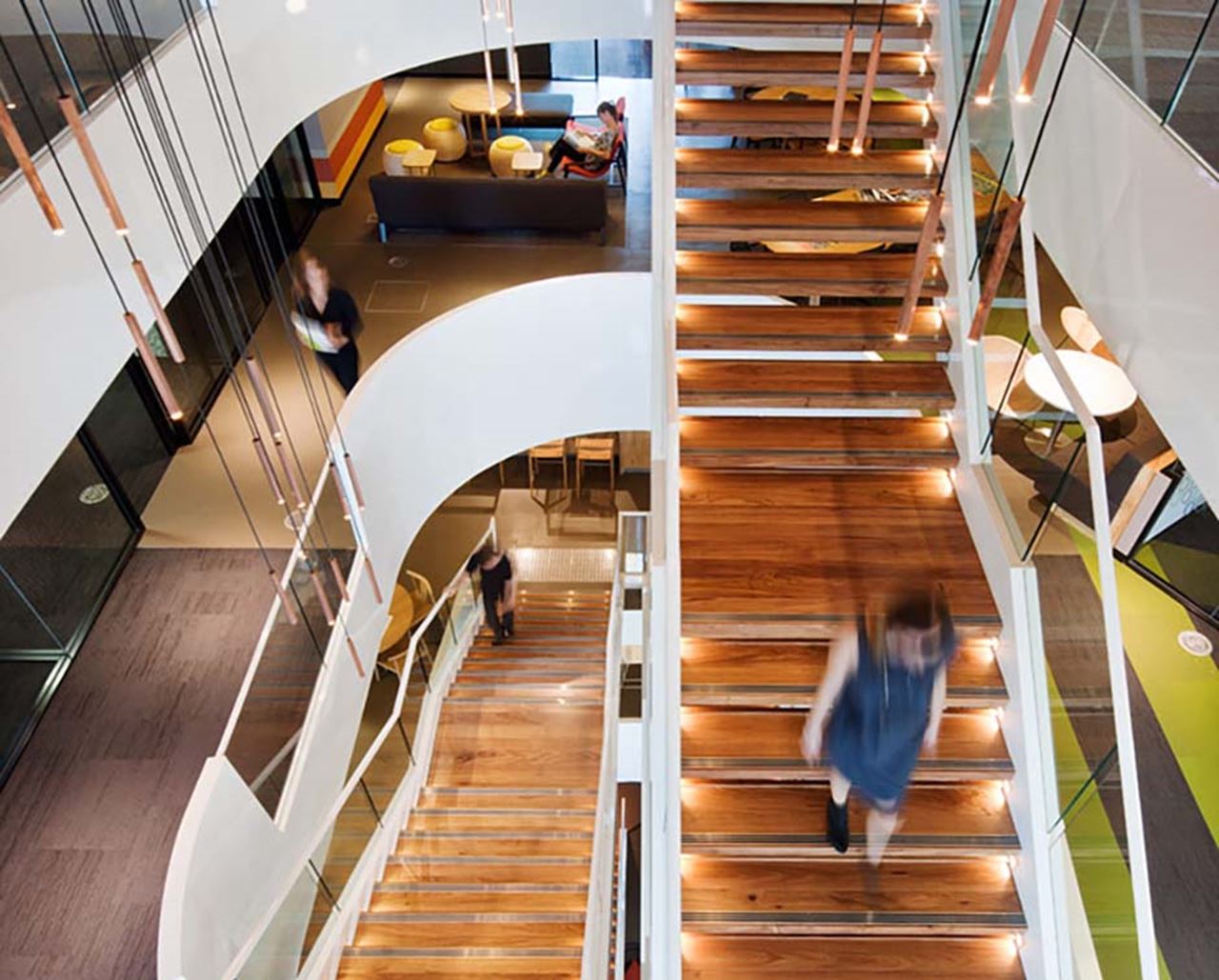 Aurecon Melbourne office newly renovated for staff.