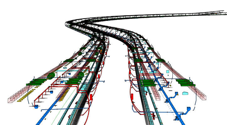 3D drawing automation design on West Gate Tunnel project.