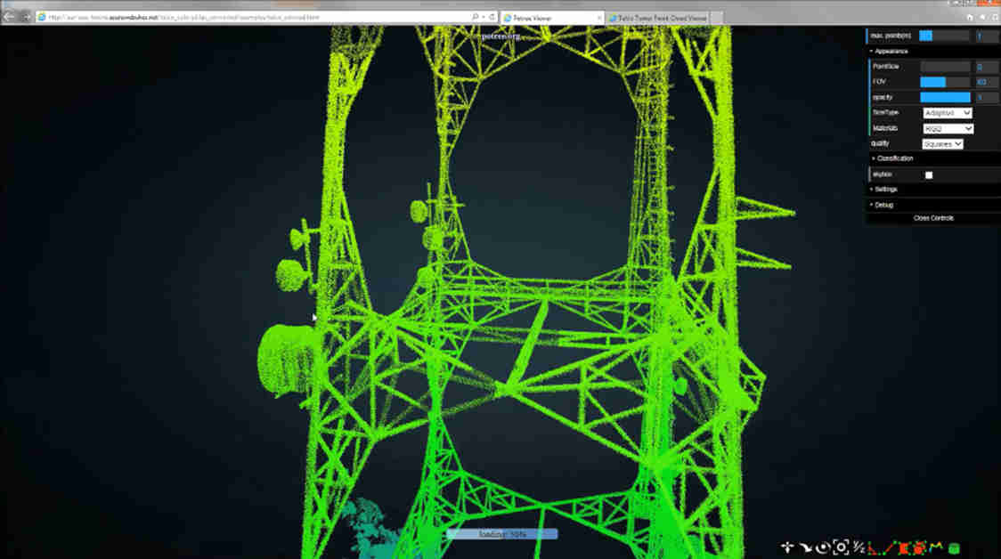 Drone inspection and assessment of a Telco Tower.