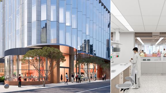 Artist impression of the Australian Institute for Infectious Disease (AIID). Images courtesy of Wardles.