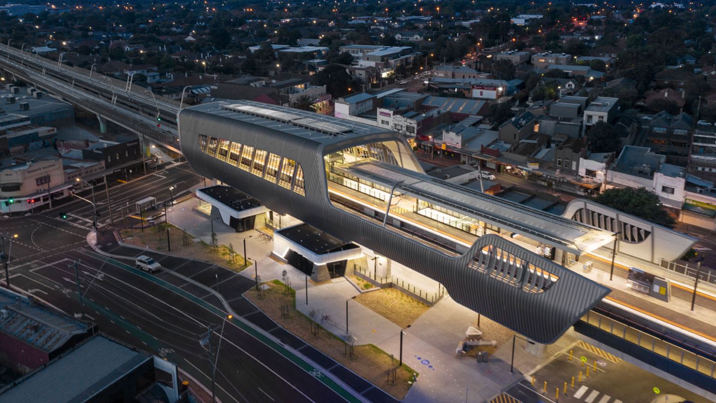 Caulfield to Dandenong Level Crossing Removal Project, Melbourne, Australia