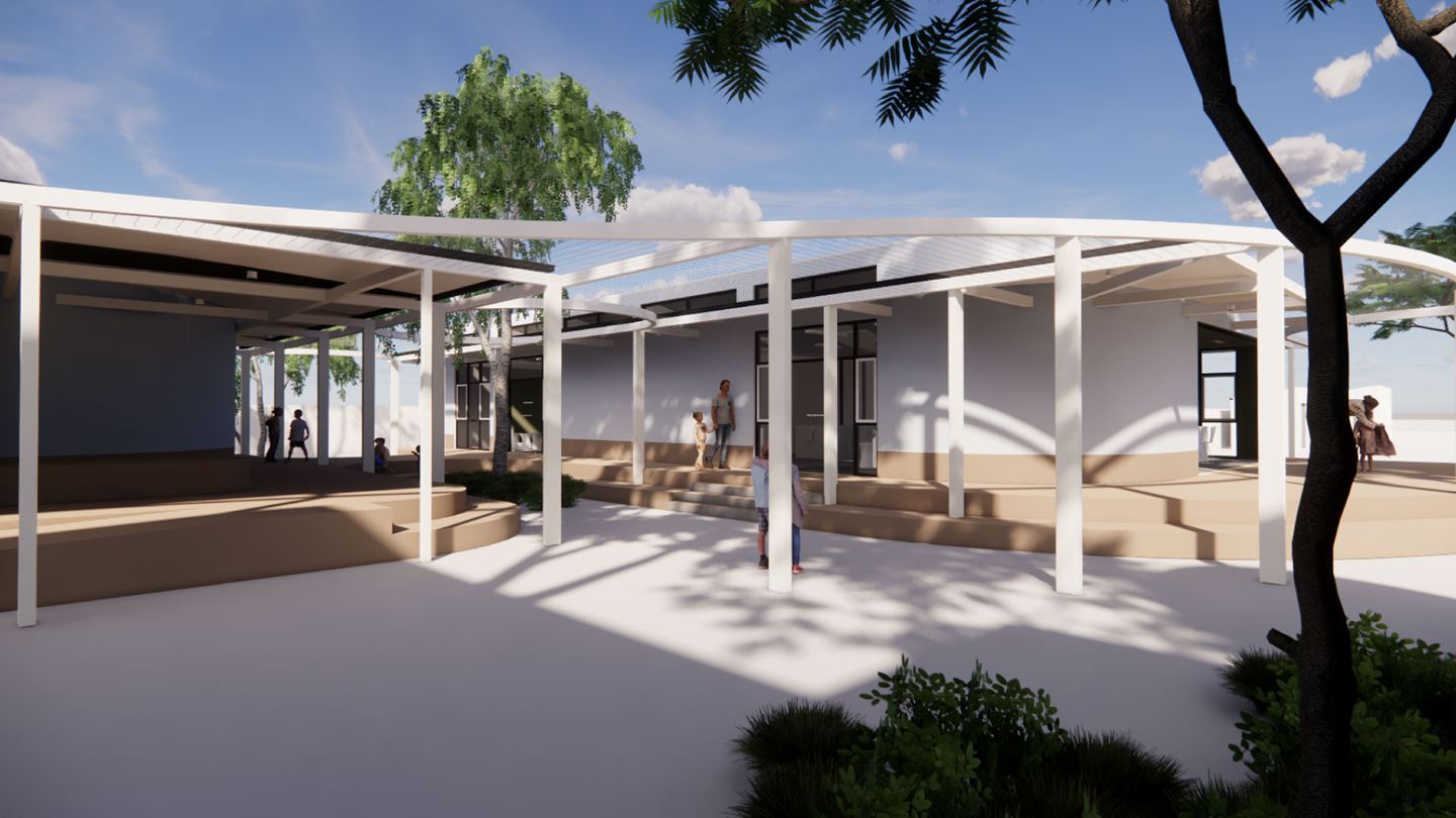Modular construction design at Glenelg Primary School, South Australia, as part of Aurecon’s involvement in the largest single investment in public education in the State.