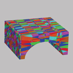 Finite element tunnel model