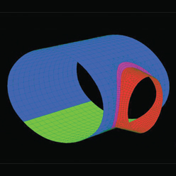 Finite element tunnel model