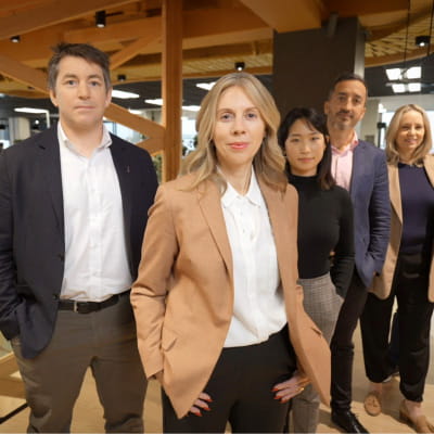 Aurecon engineers standing tall.