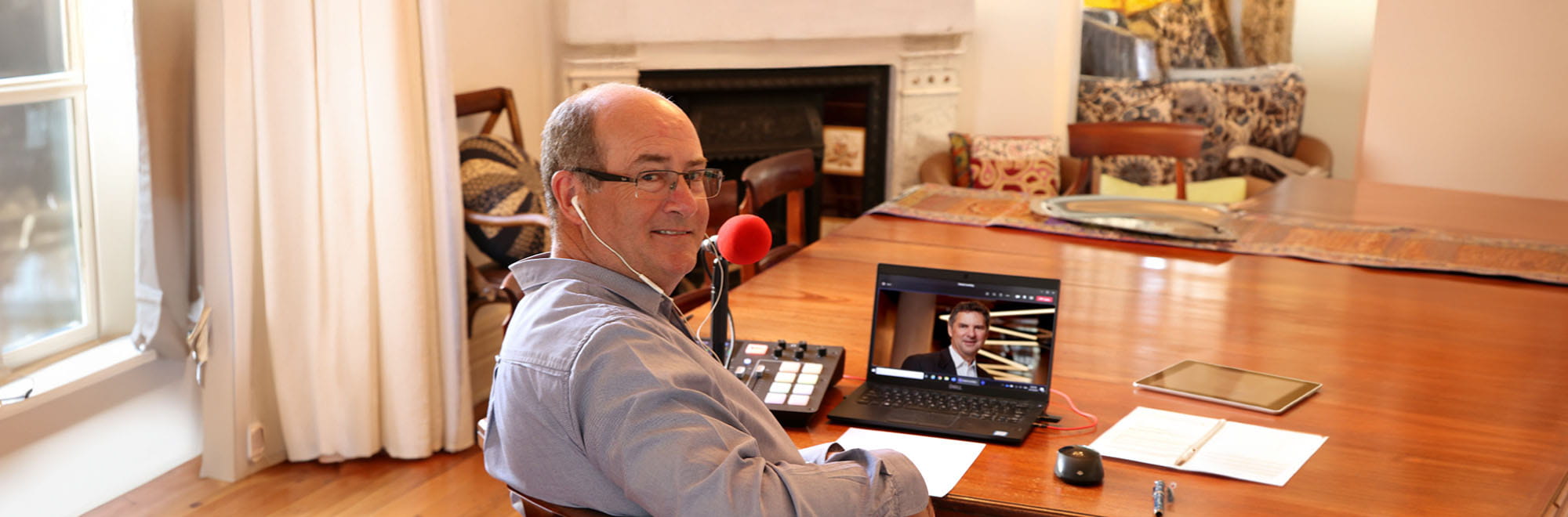 Aurecon’s Chief Executive Officer William Cox interviews CSIRO’s Chief Executive Dr Larry Marshall.