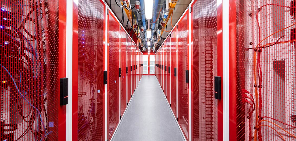 S2 links to S1 via a data centre interconnect (DCI), ensuring immediate access between the two facilities.
