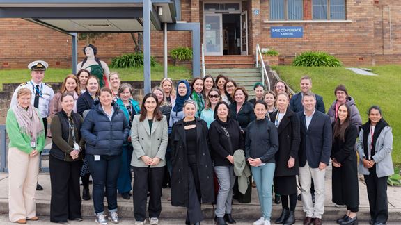 Defence-Aurecon Ascend Program 2024 Cohort at HMAS Penguin, Sydney.