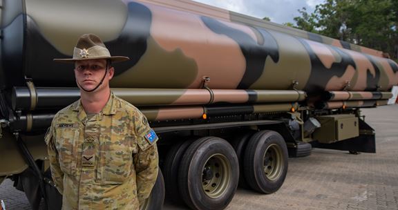 Improving the risk management and process safety of fuel facilities around Australia for the Department of Defence. Image courtesy of Australian Government Department of Defence.