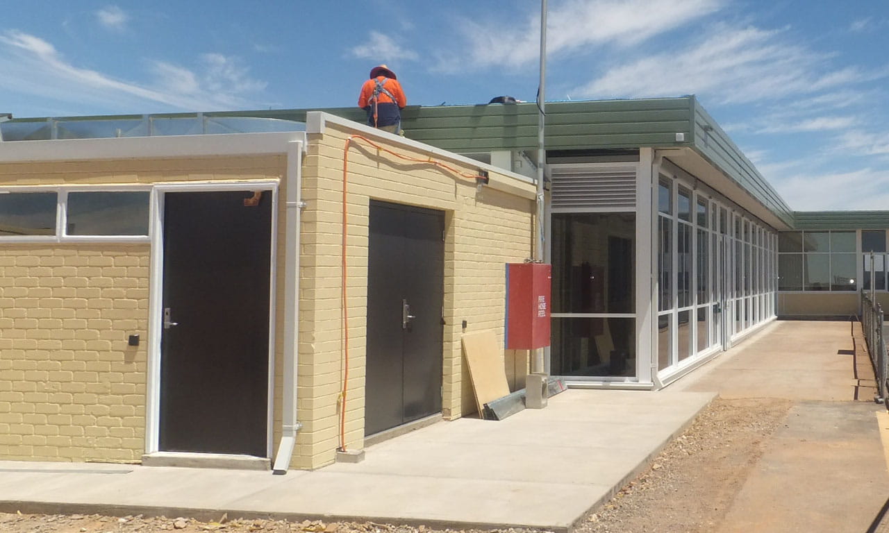 An extensive upgrade has been completed to the air movements terminal building at Royal Australian Air Force (RAAF) Woomera.