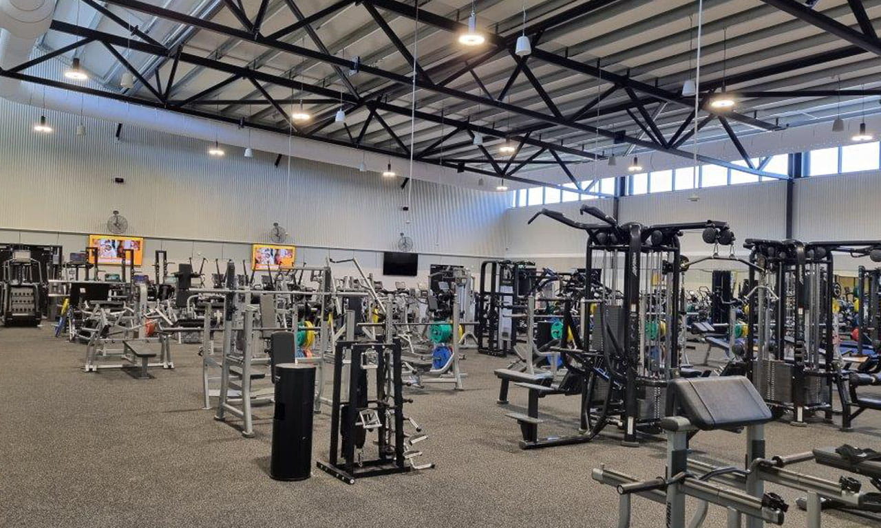 The new Centre supports pool-based physical training and fitness excercises.