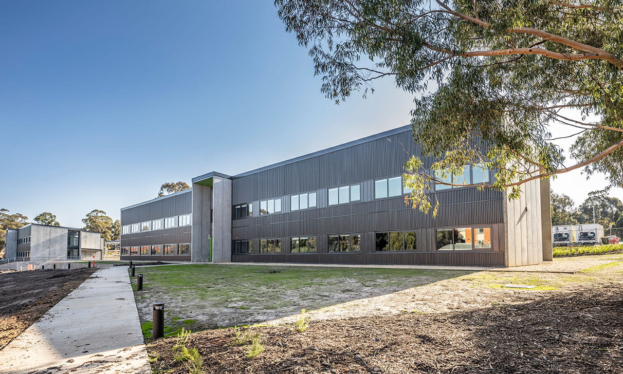 The new living-in accommodation has solar photovoltaic systems that generate enough energy to power the building’s services.