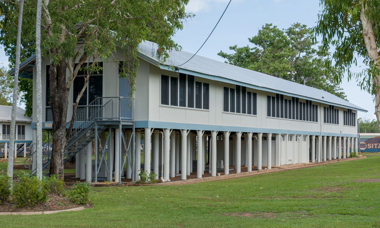 The precinct is now able to house more visiting dignitaries and personnel with new accommodation facilities.