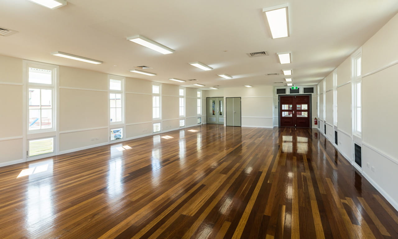 One of the function spaces within the newly refurbished RAAF Townsville Commercial Centre.