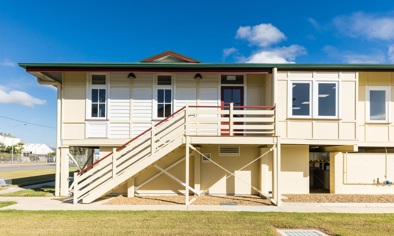 The transformed centre serves as a vibrant gathering space for base personnel and visitors.