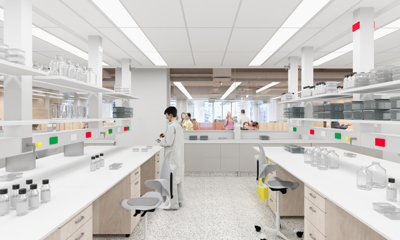 A combination of specialist and flexible PC2 labs will allow for the development of new vaccine technologies.