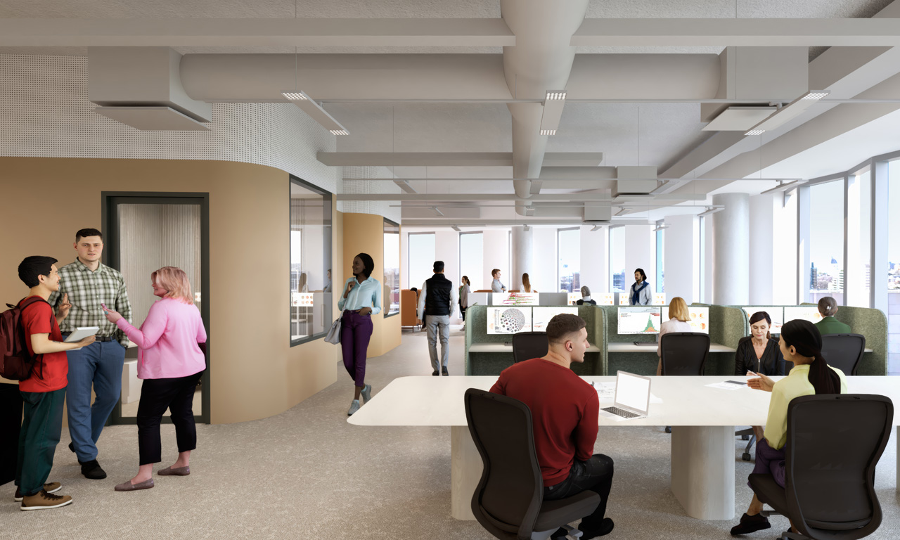 Industry engagement spaces will create an innovation-focused entrepreneurial environment.