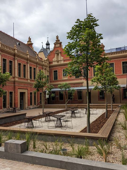 The strategic reuse of existing heritage listed 1888 building to reduce building waste and construction materials.