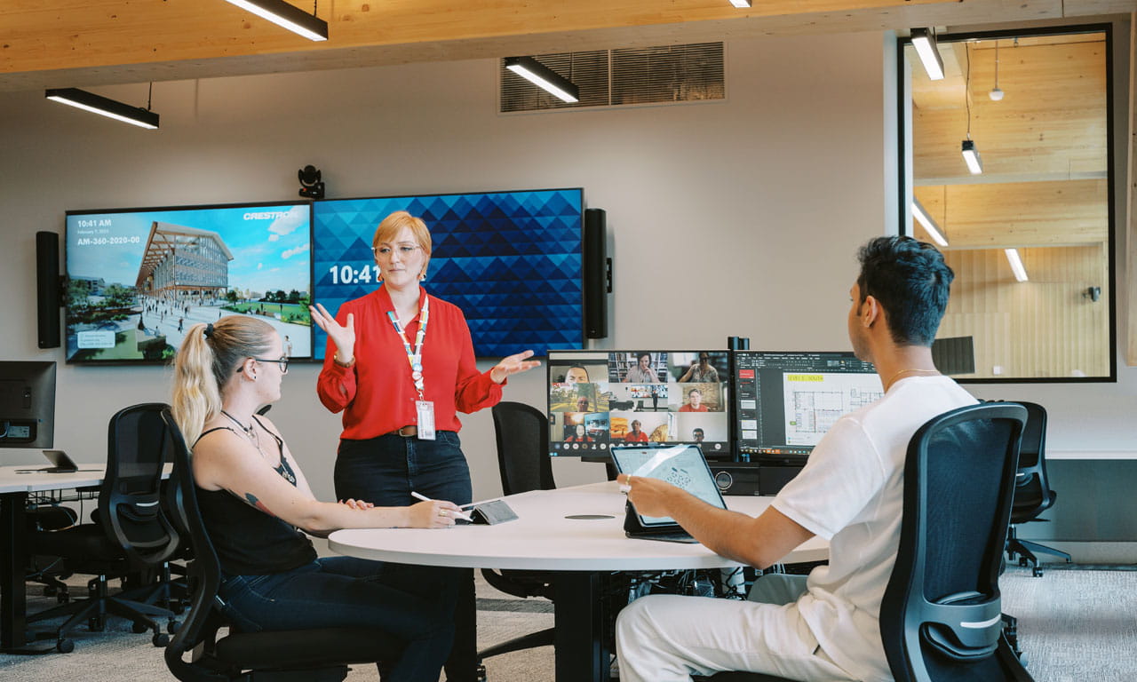 Boola Katitjin provides a welcoming, collaborative, technology-enabled informal and formal learning, teaching and experimental space. Image courtesy of Murdoch University.