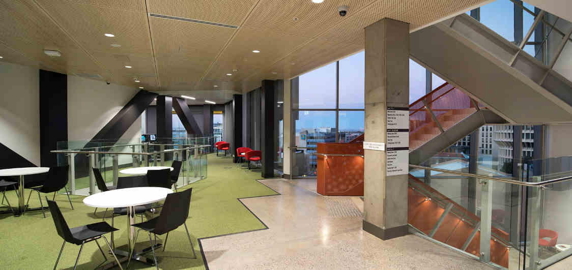 NUspace's design has been awarded a 5 Star Green Star Rating. Aurecon provided structural, facade and civil engineering services to the project.