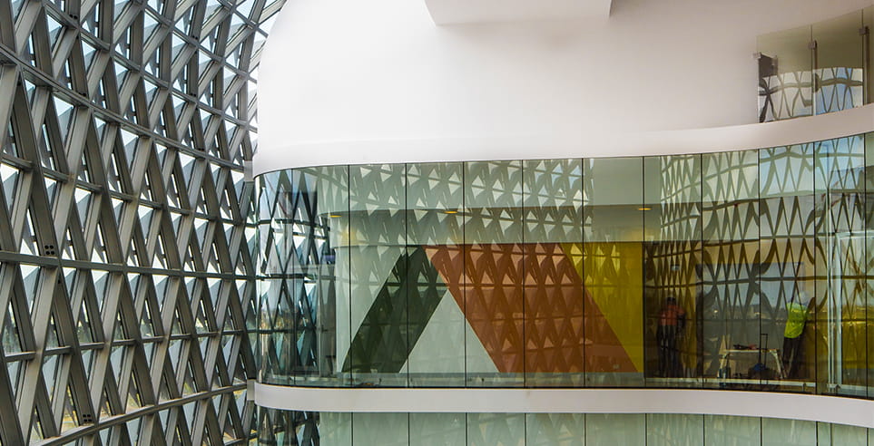 Using digital design tools meant the structural and façade engineering solutions were able to be developed and applied with confidence.