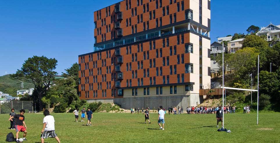 Te Puni Village is Victoria University’s first on-campus hall of residence.