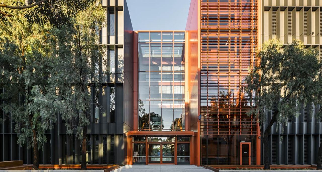 The Woodside Building for Technology and Design provides significant sustainability benefits, including high indoor air quality, health and well-being. Image courtesy of Michael Kai Photography.