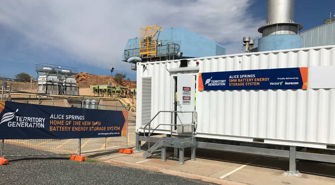Owen Springs Power Station and Alice Springs BESS, Australia Aurecon
