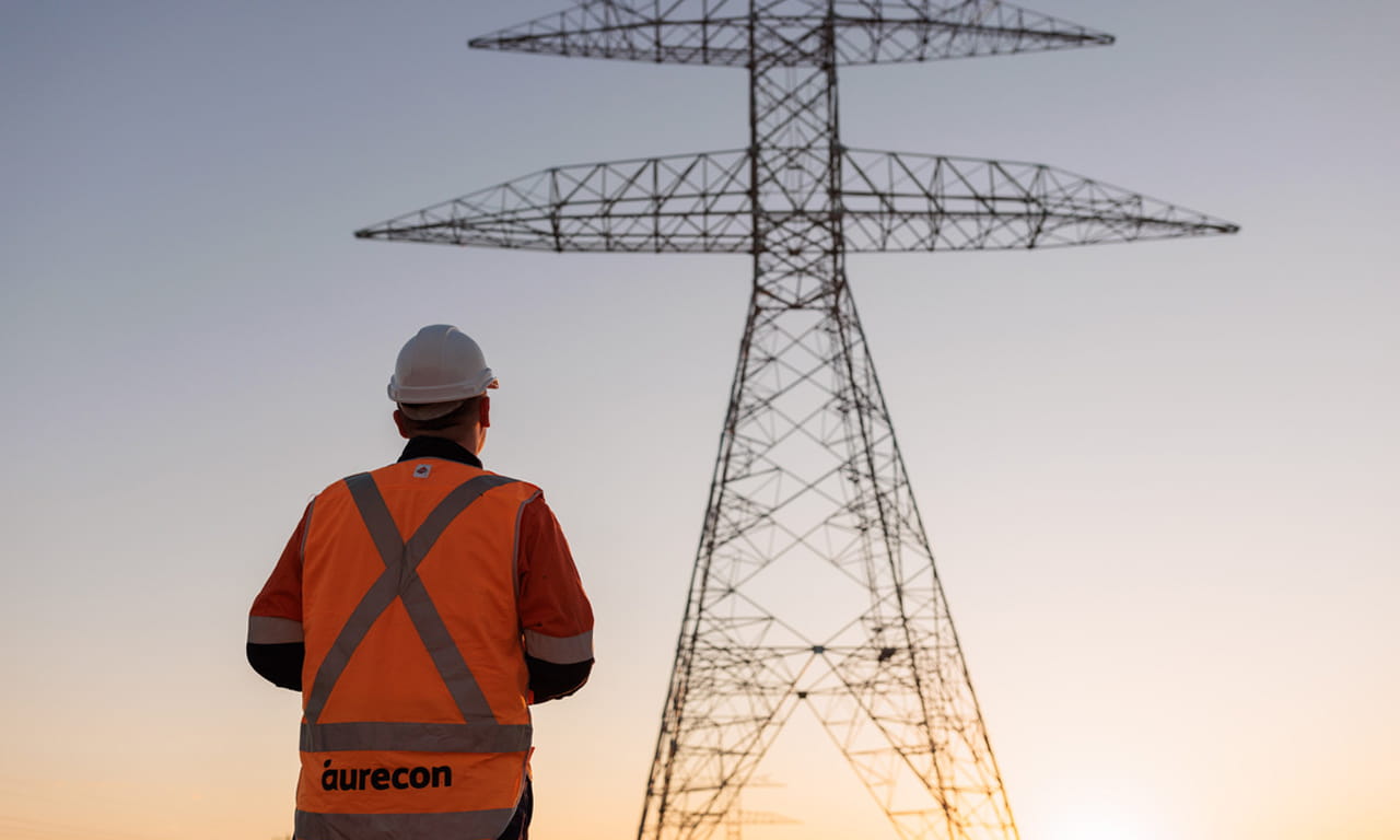 Using an innovative 500 kV tower design, Aurecon helped reduce material use, lower environmental impact, and improve construction efficiency.