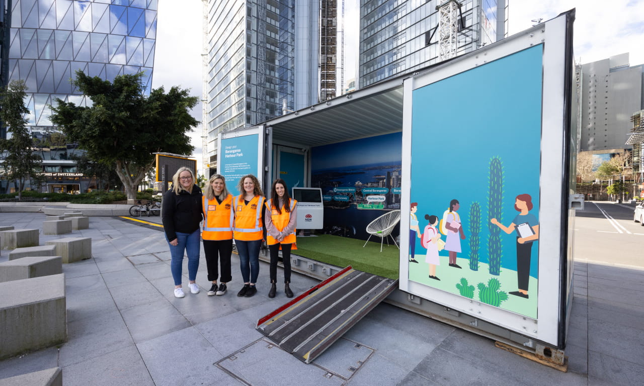 Part of Aurecon’s continuing contribution at Barangaroo following design of the Reserve and Cutaway and Barangaroo Ferry Wharf.