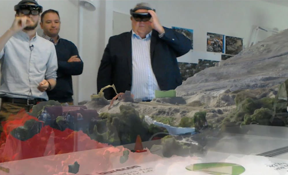 Using an online viewer and simple VR headsets, the client could see the models in a relatively immersive environment.