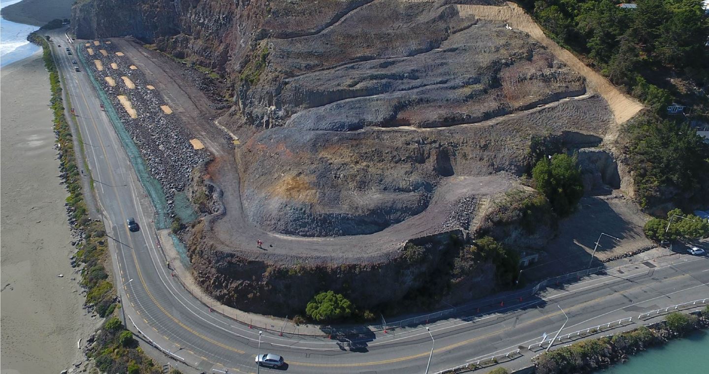 Aurecon engineering services were used for the remediation of Deans Head, Christchurch.