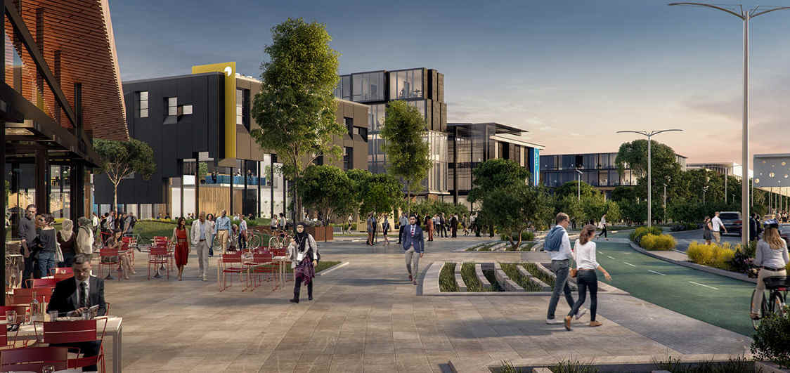 Unsigned Studio delivered a video and imagery to describe the strategic importance and on-ground experience of a new part of central Melbourne. Image courtesy of Studio Magnified (acquired by Aurecon in 2018).