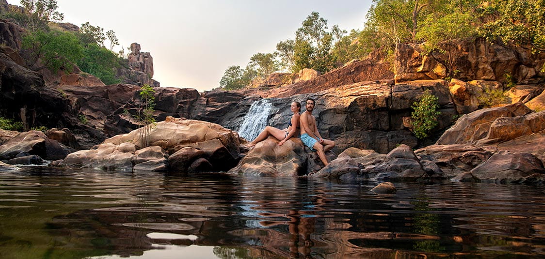 Kakadu Action Plan and the Roads Strategy initiatives include Twin Falls access and viewing platforms, which will showcase the spectacular gorge and falls. Images courtesy of Parks Australia.