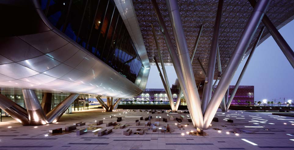The design features the separation of vehicles from pedestrians while the podium provides a pedestrian-only landscaped environment.