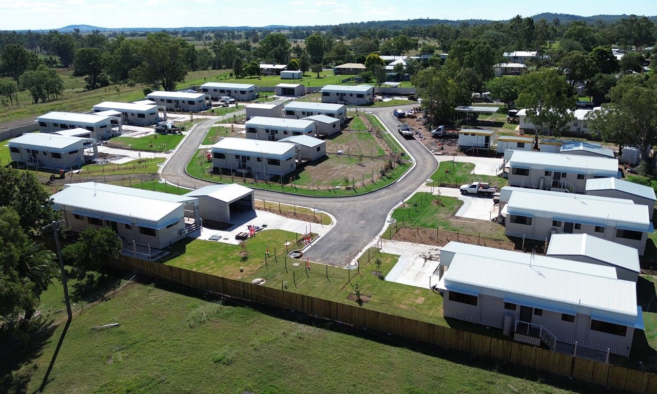 Texas | QBuild's MMC program addresses the severe housing shortage for government workers in remote locations.