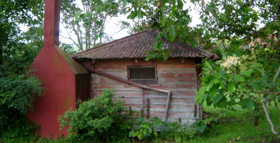 An old hut located next to the river where the proposed Tillegra Dam was to be built.