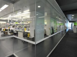 Laboratory view of the Walter and Eliza Hall Institute of Medical Research