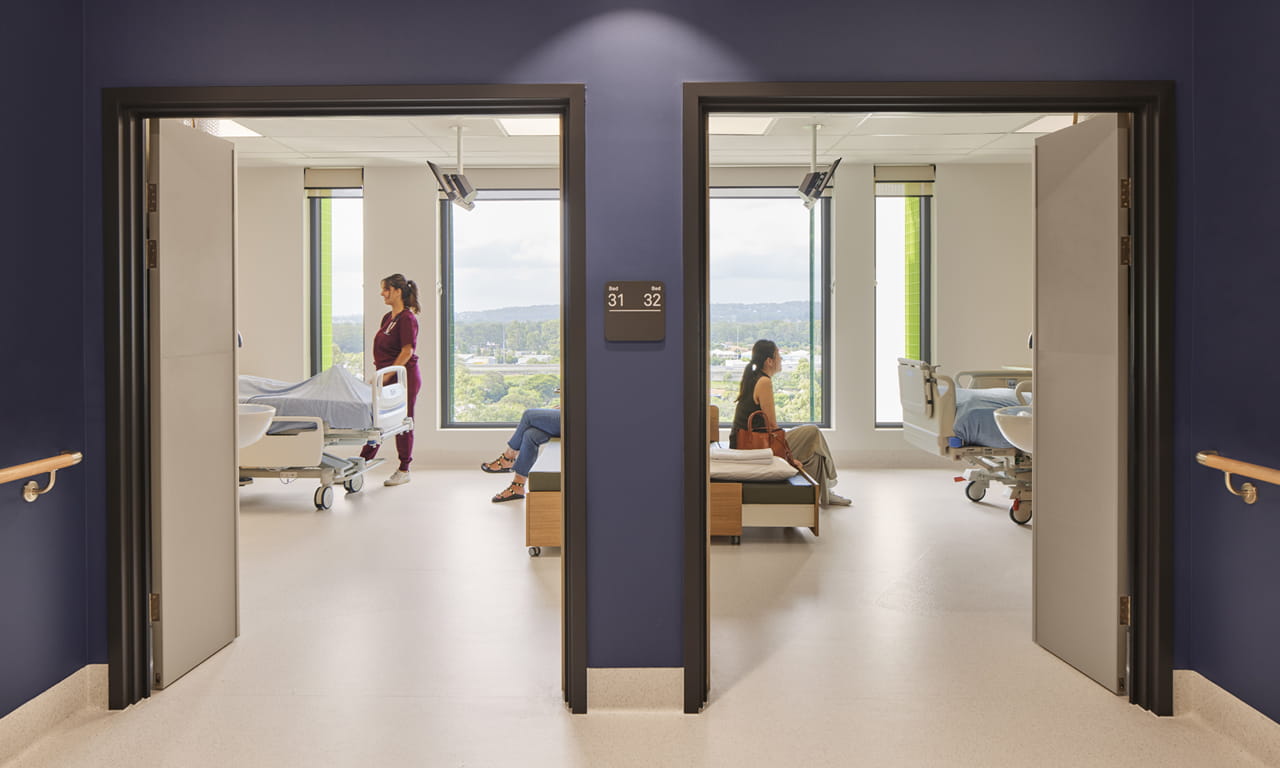 Aurecon’s team deliver improved medical technology to evaluate the medical equipment needs of the new and expanded facilities.
